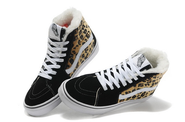 Vans High-Top Shoes Men Lined with fur--008